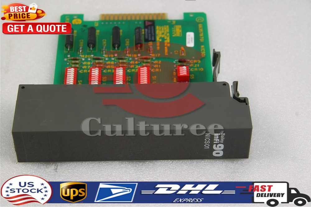 BAILEY CONTROLS INFI 90 NICS01 NETWORK 90 CONTROLLER TERM BOARD FREE SHIP