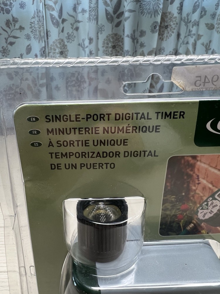 Orbit Single - Port Digital Timer Model # 91213 NOS