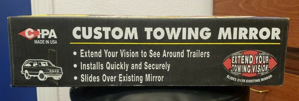 Cipa Mirrors 10401 Driver Side Towing Mirror