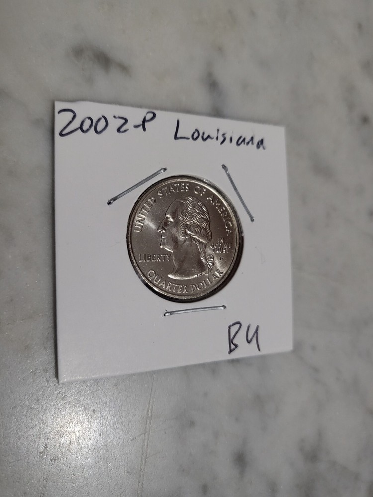 2002-P Louisiana State Quarter- Uncirculated