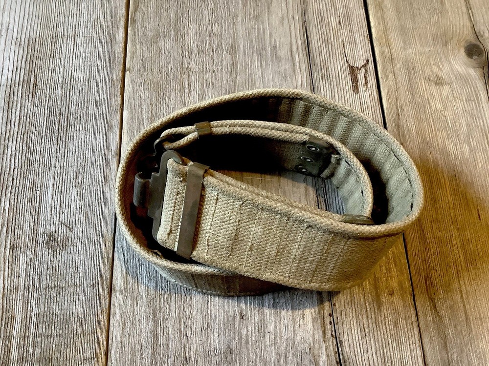 Origonal WW2 1937 Pattern Webbing Belt