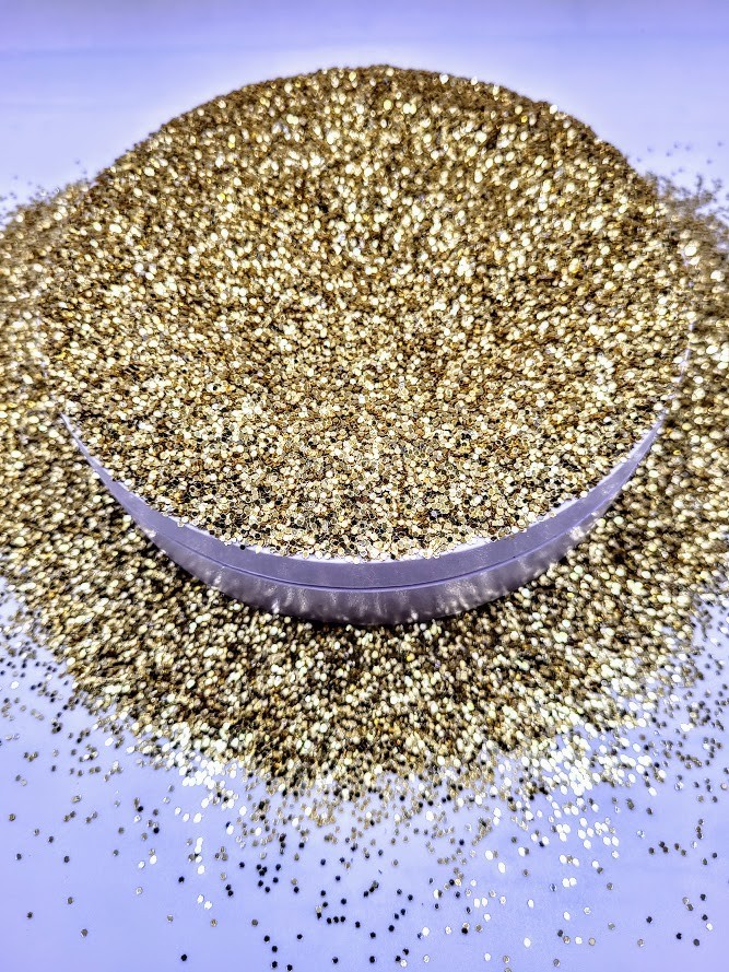 Fine Gold Glitter - Crown 3 oz.