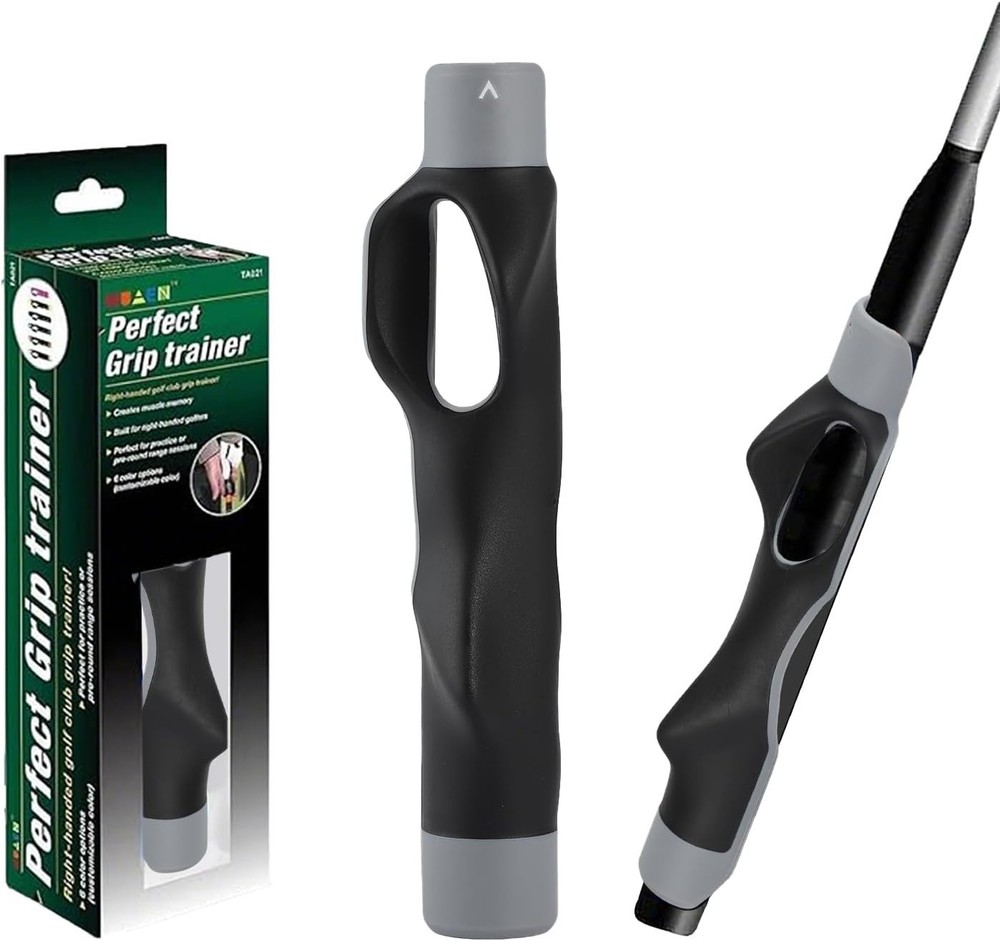 Durable Rubber Golf Grip Trainer - Correct Hand Position for Better Accuracy