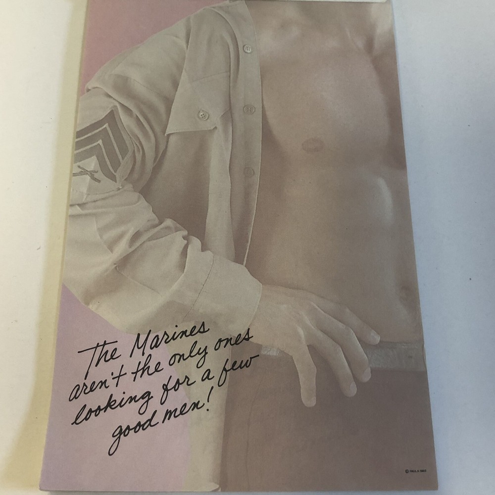 Vintage Funny Sexy Make Stripper Tablet Notepad - Six Pack Bow Tie