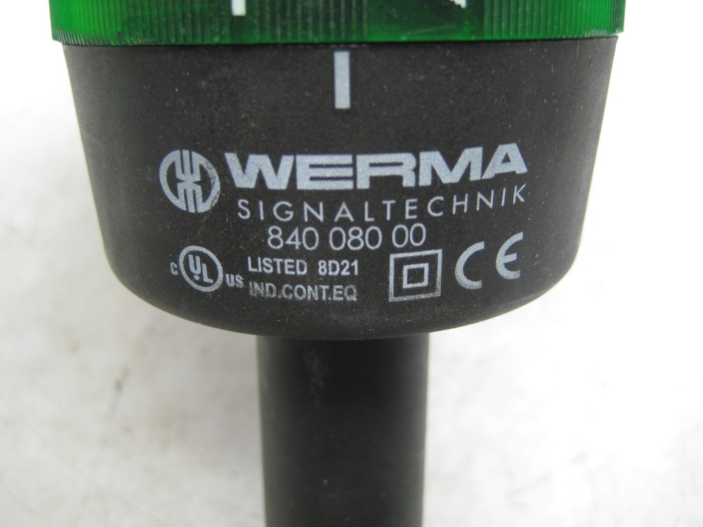 WERMA 84008000 GREEN STACK LIGHT UNMP
