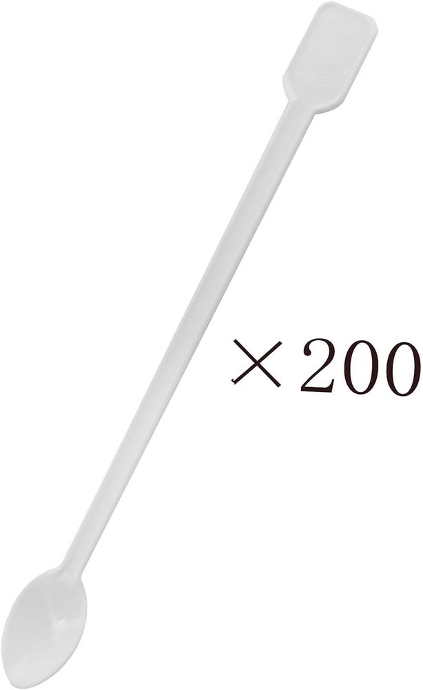 200PCS Mini Plastic Coffee Blender Spoon & Tea Stirrer