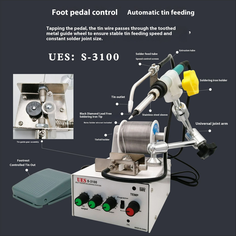 UES Automatic Soldering Machine Thermostatic Soldering Iron Soldering Machine
