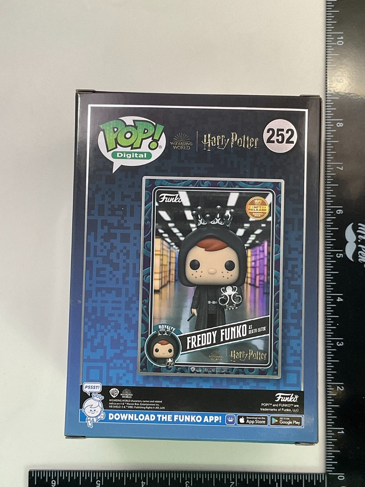 Funko Pop! Digital Harry Potter #252 Freddy Funko as Death Eater +STACK H4