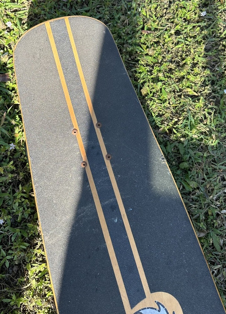 Vintage Gravity Longboard 45" "glombe" Spoon Nose Design