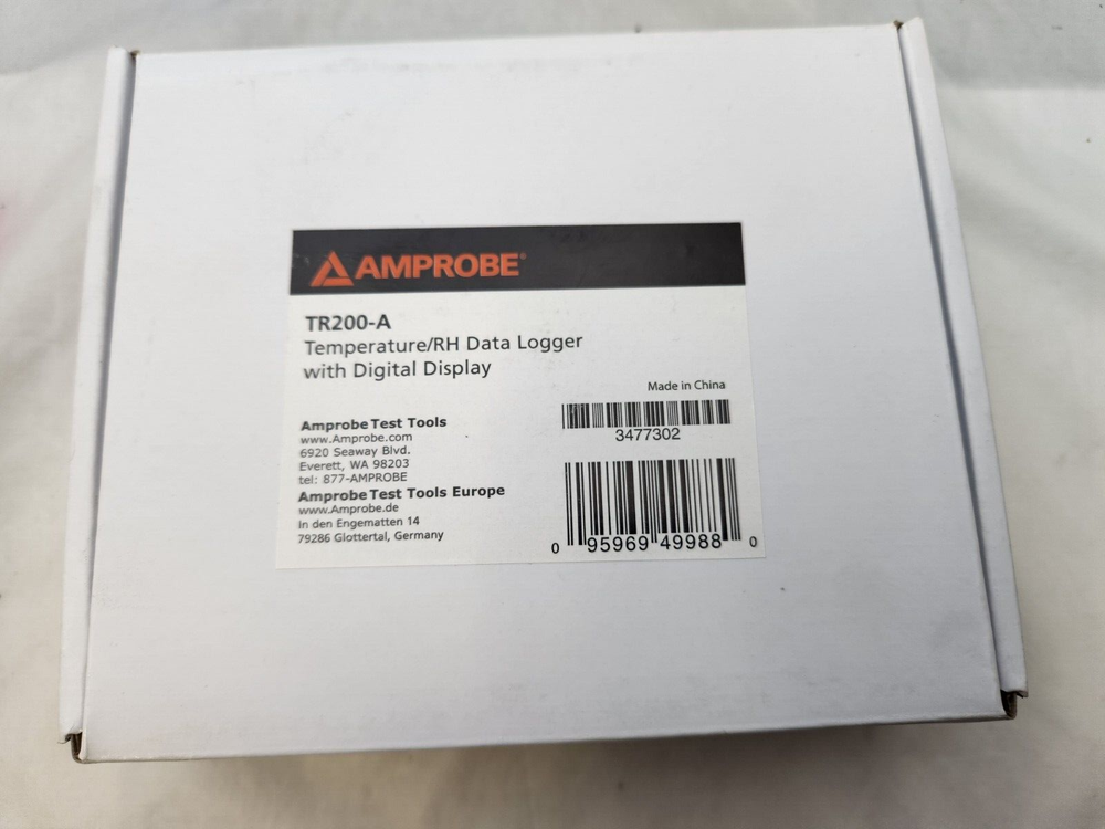 Amprobe TR200-A Temperature / RH Data Logger with Digital Display