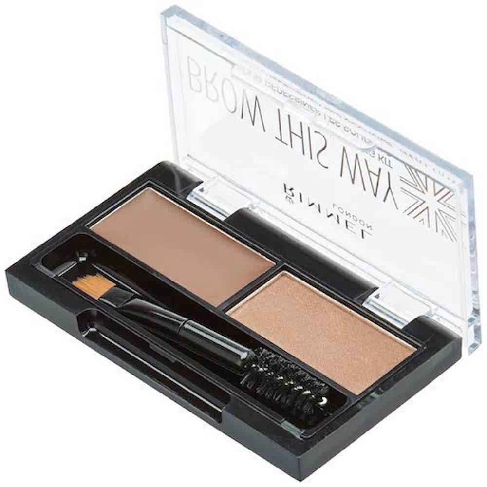 Achieve Defined Brows with Brow This Way Kit - Medium Brown, Natural Finish