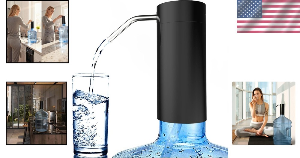 Battery Powered 5 Gallon Water Dispenser Pump - Efficient Hydration Anywhere
