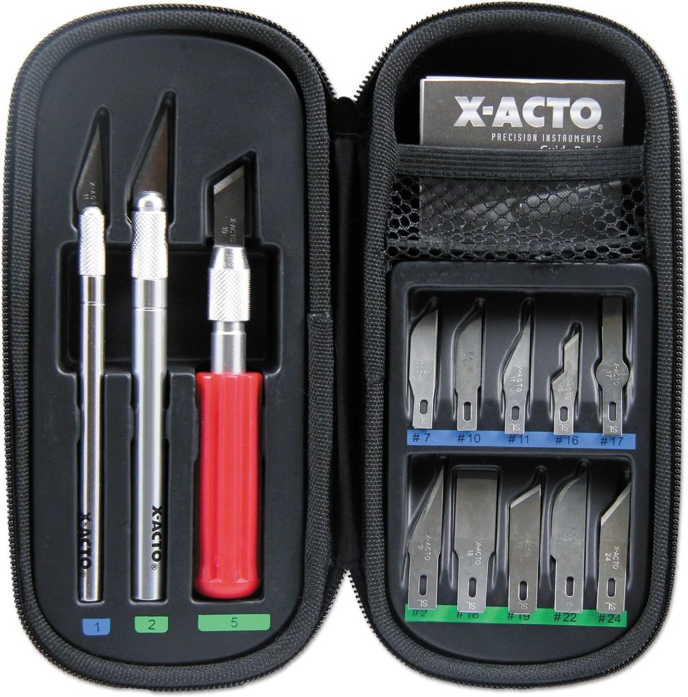 Crafting Knife Set in Nylon Compression Case
