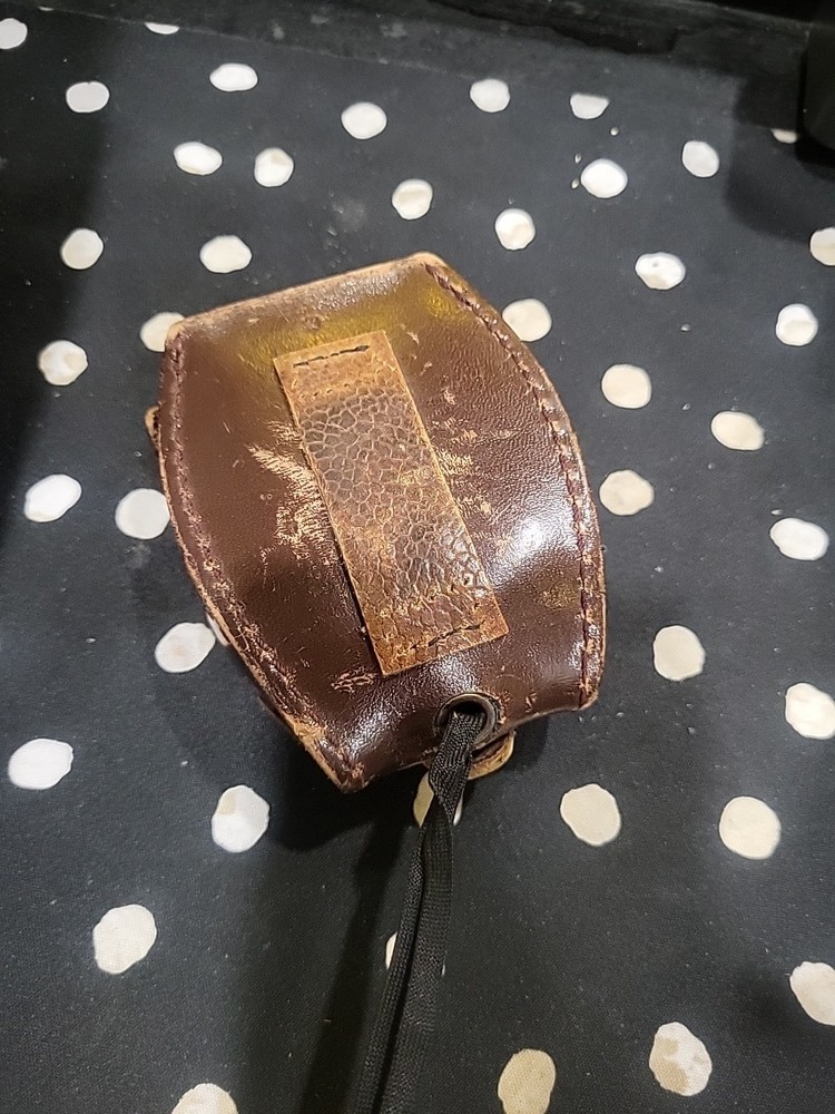 VINTAGE DEJUR Camera Light Meter Model 40 Leather Case
