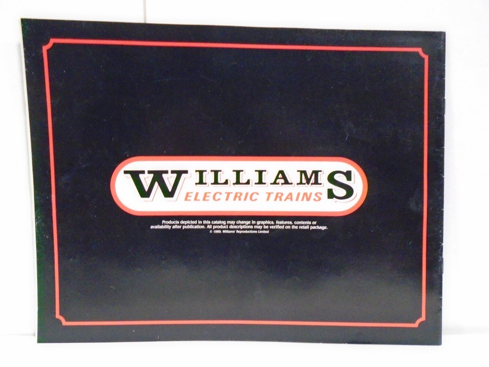 WILLIAMS ELETRIC TRAINS 1990 CROWN EDITION LINE CATALOG