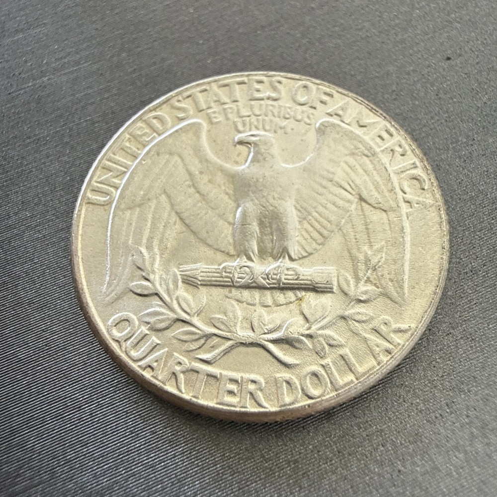 1964 P 4 Silver Washington Quarters