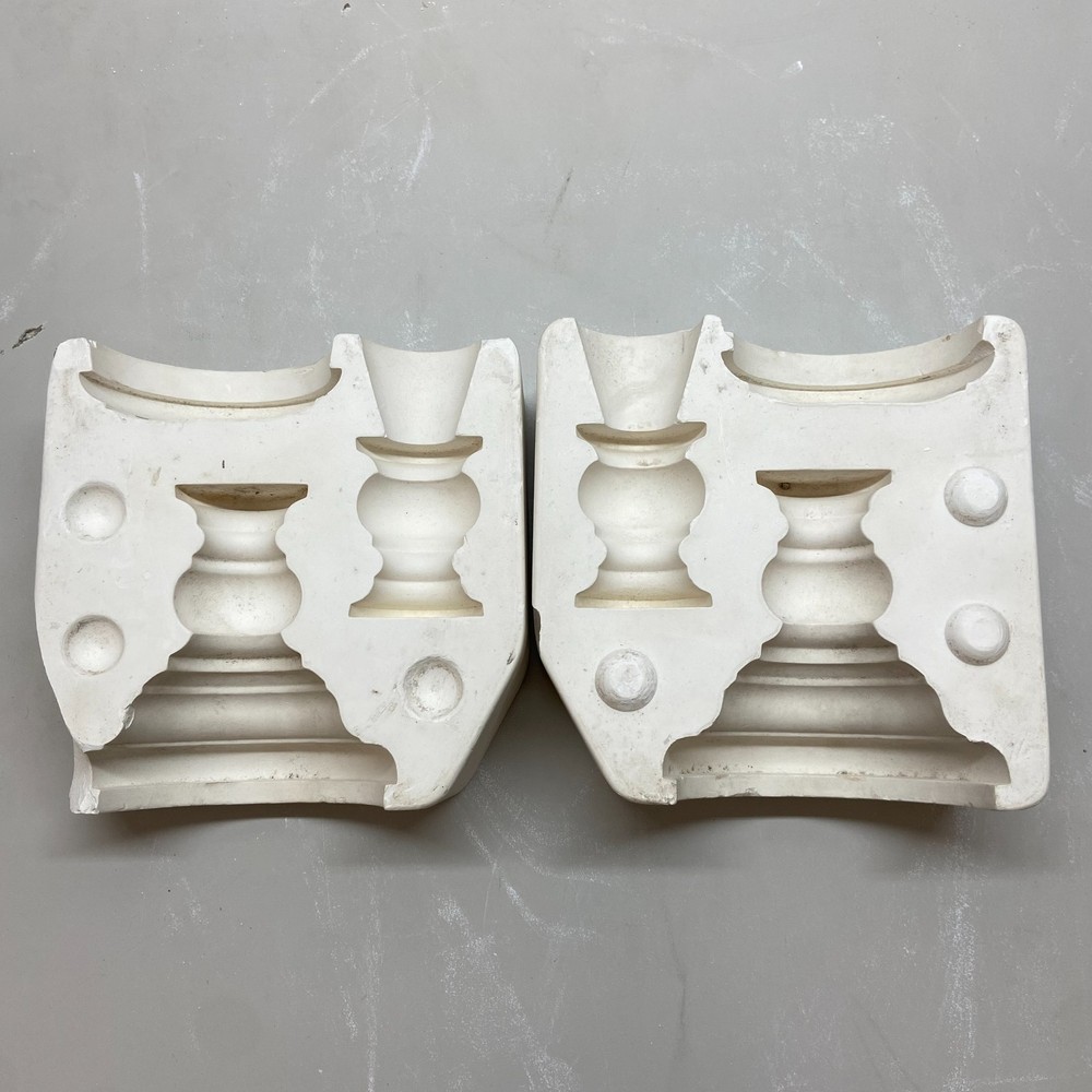 Ceramic Slip Casting Mold Turned Candlesticks Holder Duncan #178-A
