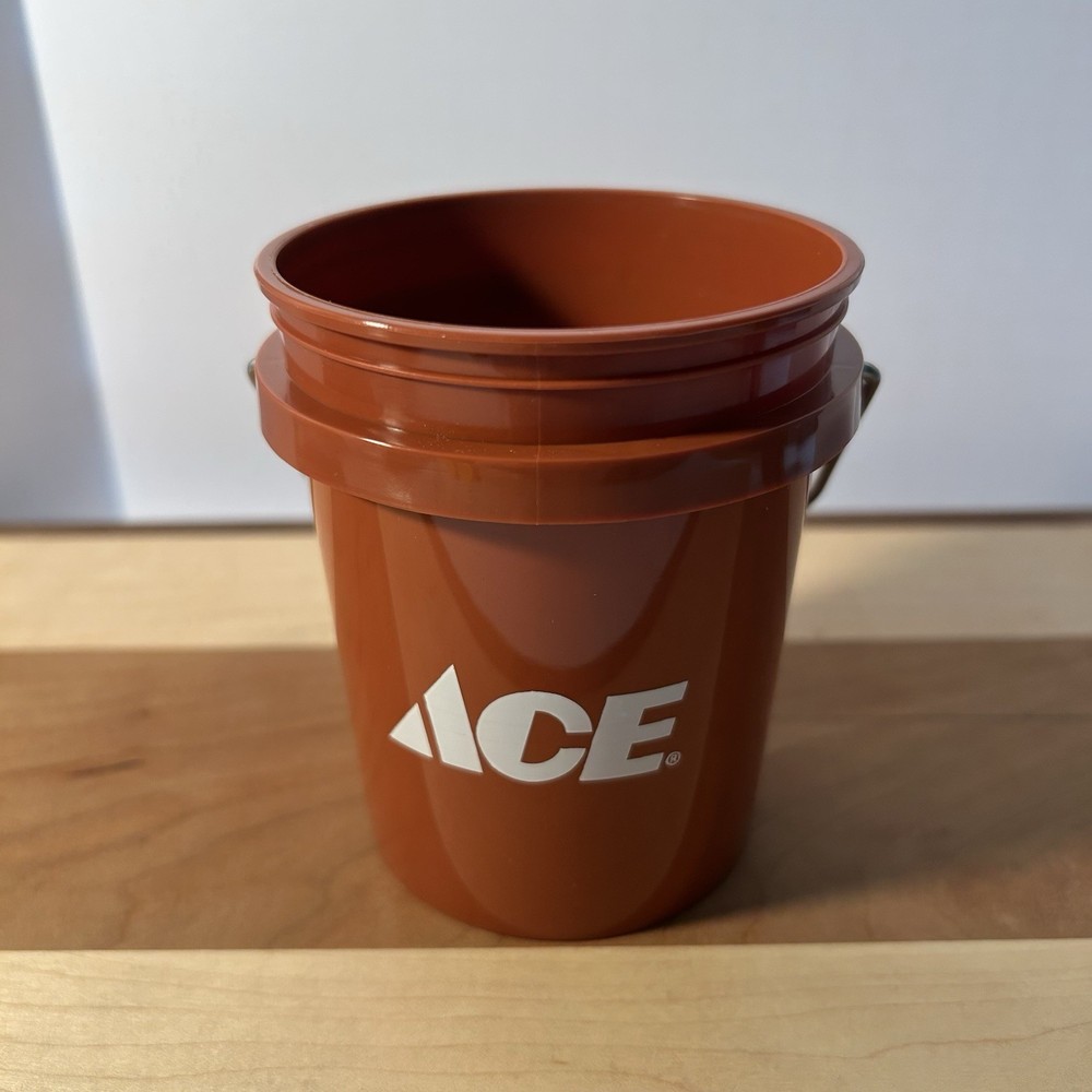 ACE HARDWARE BROWN 0.5 QT MINI  BUCKET
