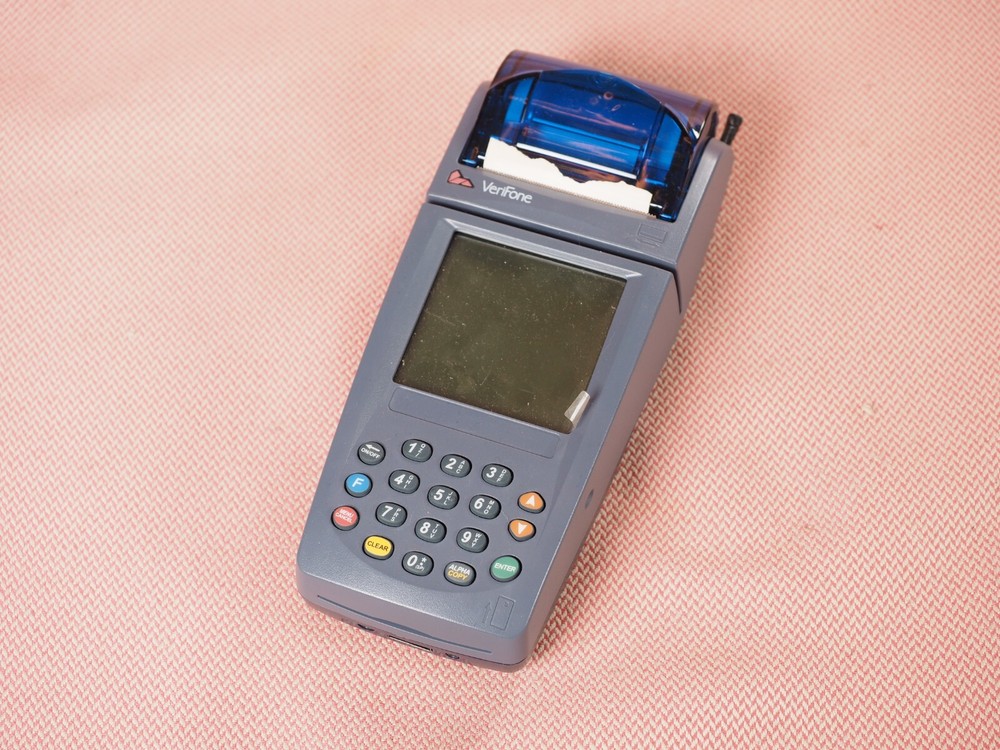 VeriFone Nurit 8020 Wireless Terminal GPRS Credit Debit Card Reader UNTESTED