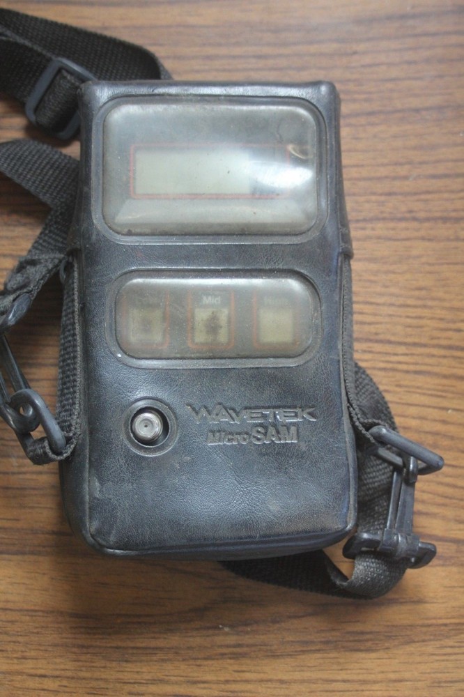 Wavetek Microsam Catv Signal Level Meter W/case