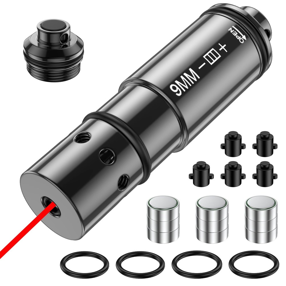ROTSGNEE 9MM Laser Training Cartridge Dry Fire System