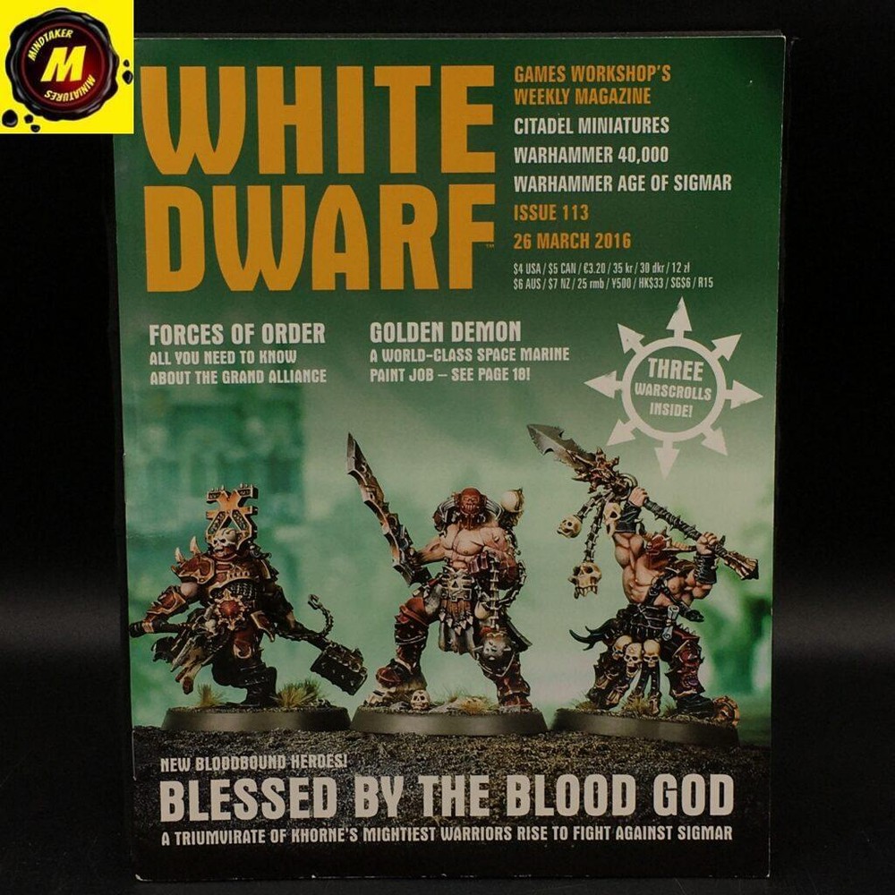 White Dwarf Weekly 113 - #WDW113 - White Dwarf