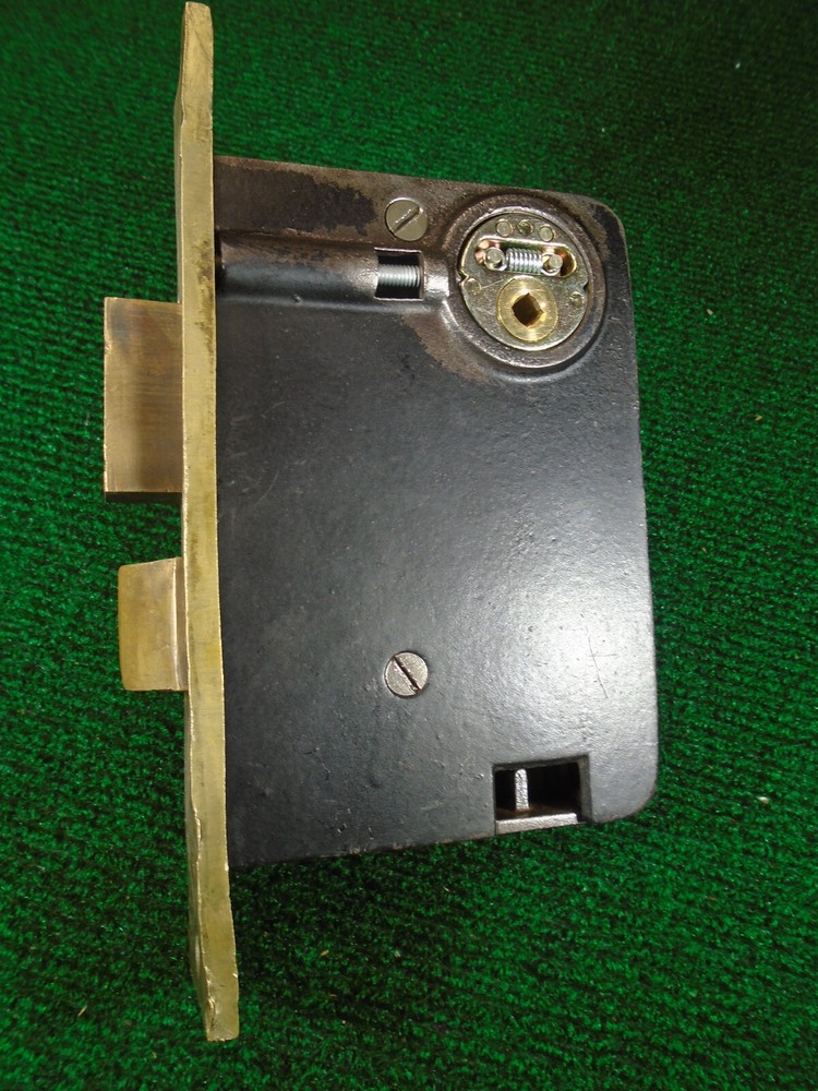 SAGER #94 DOUBLE THUMB ENTRY MORTISE LOCK FULLY RESTORED (17498)