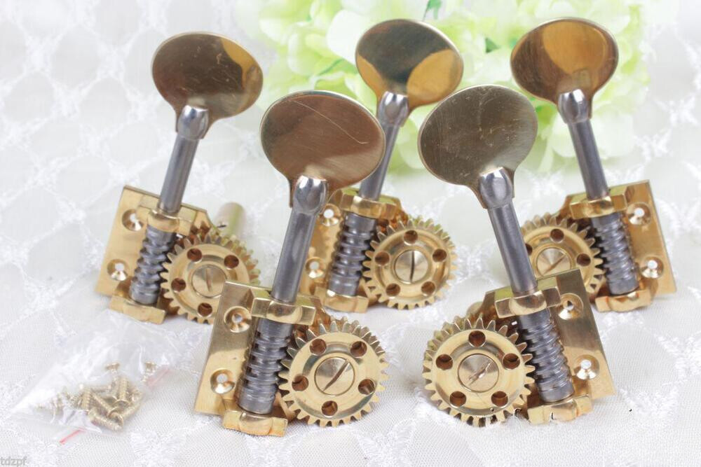 5string Upright Double Bass Pegs Independent String Winder Machine Winder