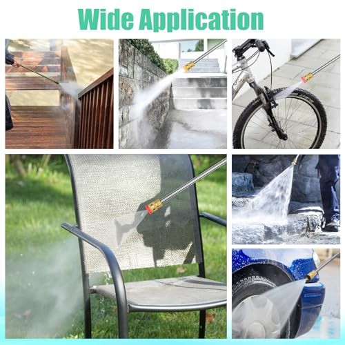 9-Pack Pressure Washer Tips, 4000 PSI-5000 PSI Multiple Degrees Pressure