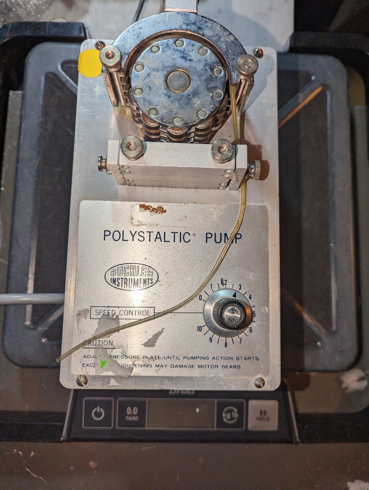 Buchler Instruments Polystaltic Pump Working