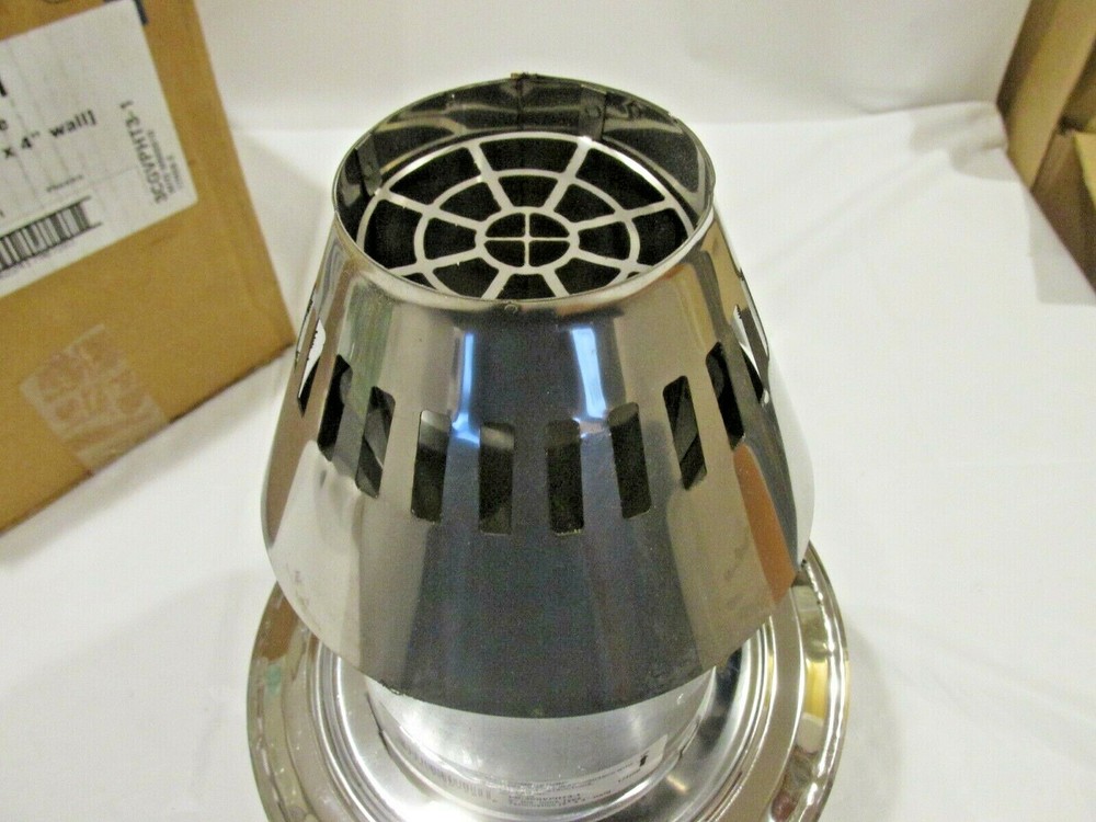 Metal-Fab RTG20230-1 3" Diameter Cone Type Termination Fitting for 2" x 4" Wall