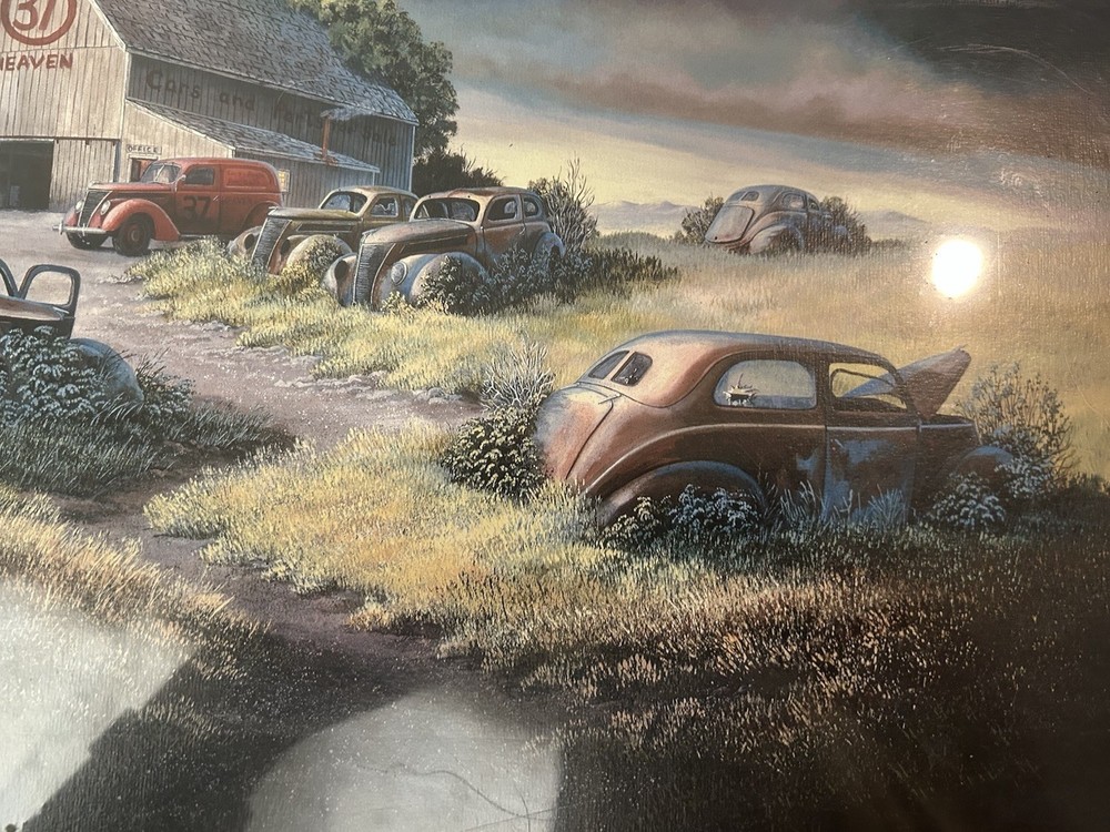 37 Heaven Lithogrograph By Wolfkill 1999