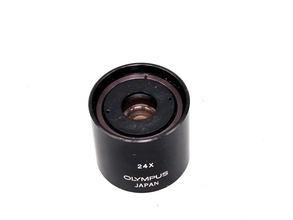 Olympus 24x Microscope Objectivem 35x31.5mm