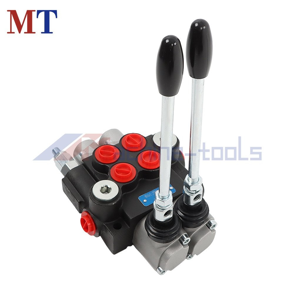 BSPP 2 Spool High-Flow Valve 3600 PSI for Custom Hydraulic Systems