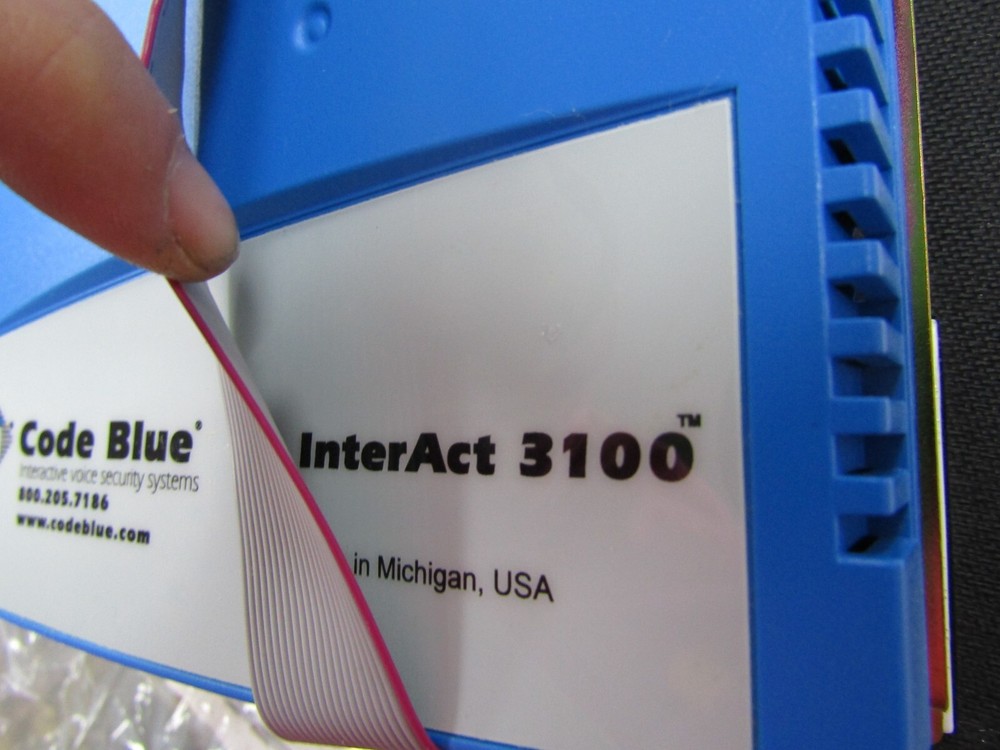 💥NEW CODE BLUE FP2 INTERACT 3100 EMERGENCY INTERCOM