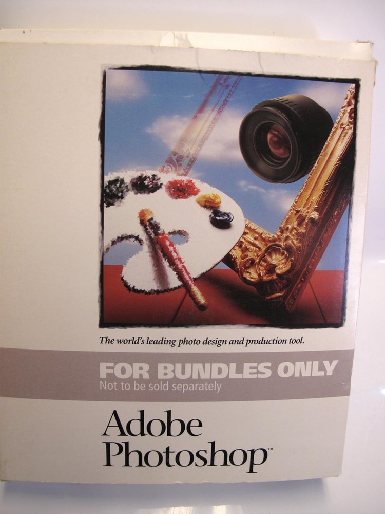 Adobe Photoshop Vintage software 2.5