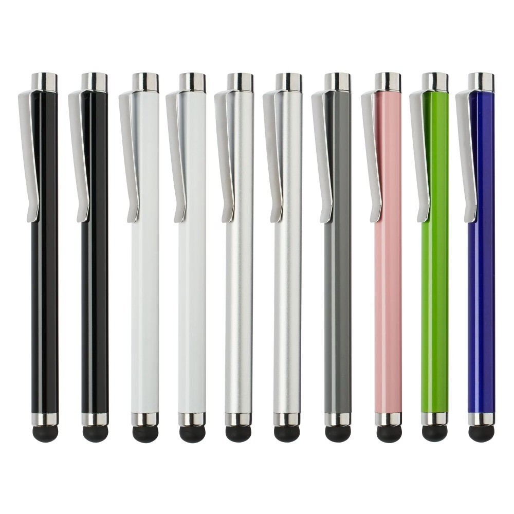 Stylus Set, 10 Pack, Assorted Colors