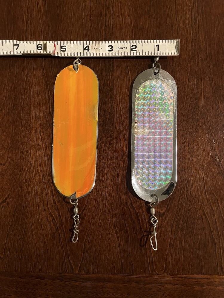 Fishing Lures-Luth Jensen #00 Les Davis #00 Dodgers Preowned