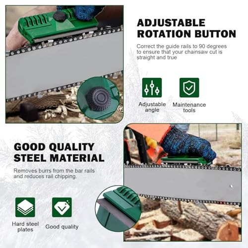 Chainsaw Bar Dressing Tool, Chain Saw Sharpener Tool, Chainsaw Guide Bar Rail