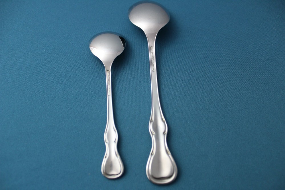 Reed & Barton MODERN PROVINCIAL Serving (2pc Set) Tablespoon / Sugar Stainless