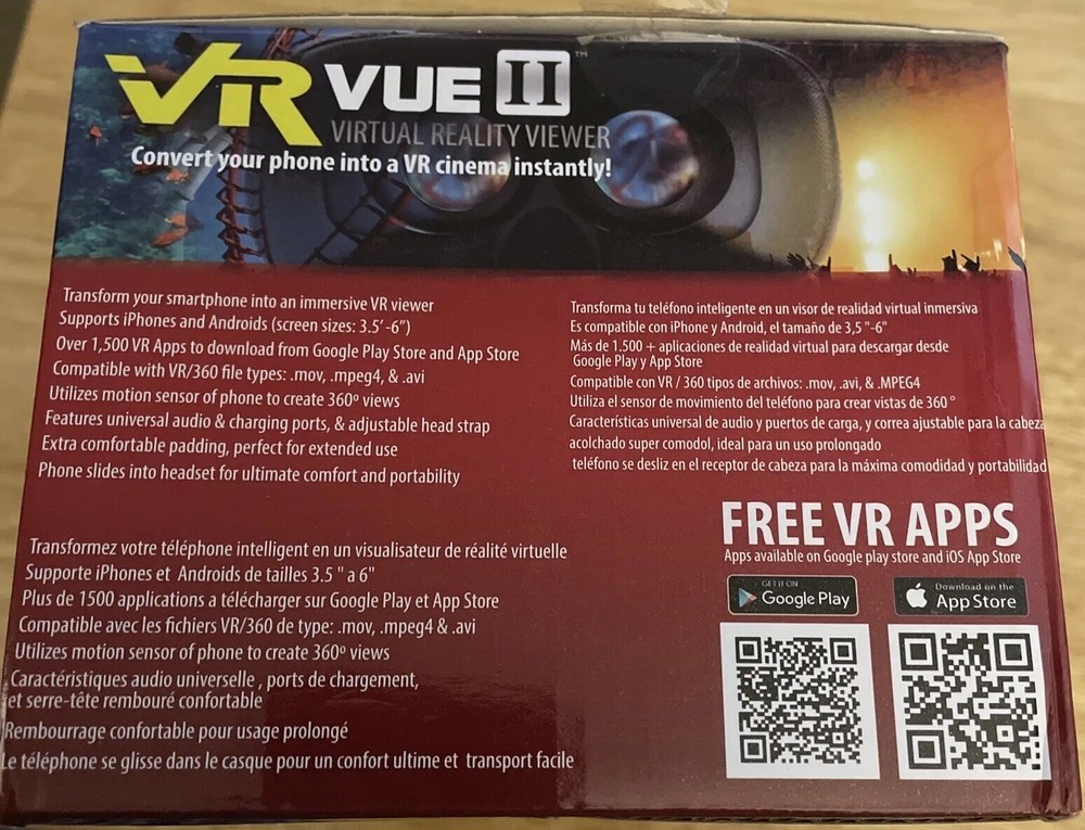 Xtreme VR VUE II Virtual Reality Viewer for Mobile Phones