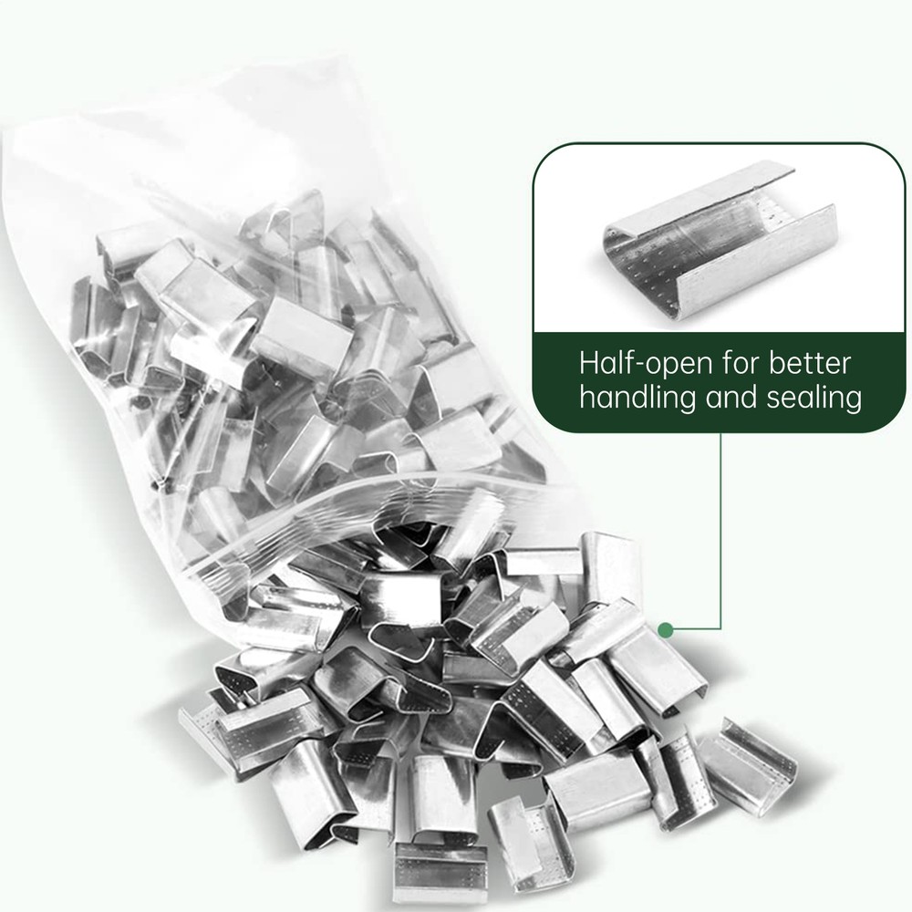 5/8in Solid Banding Strapping Kit Pallet Packaging Strapping Tool 2000ft