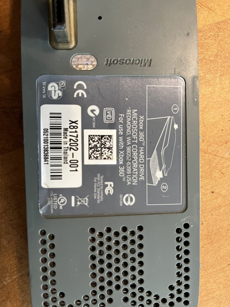 Official Microsoft Xbox 360 60GB External Hard Drive!