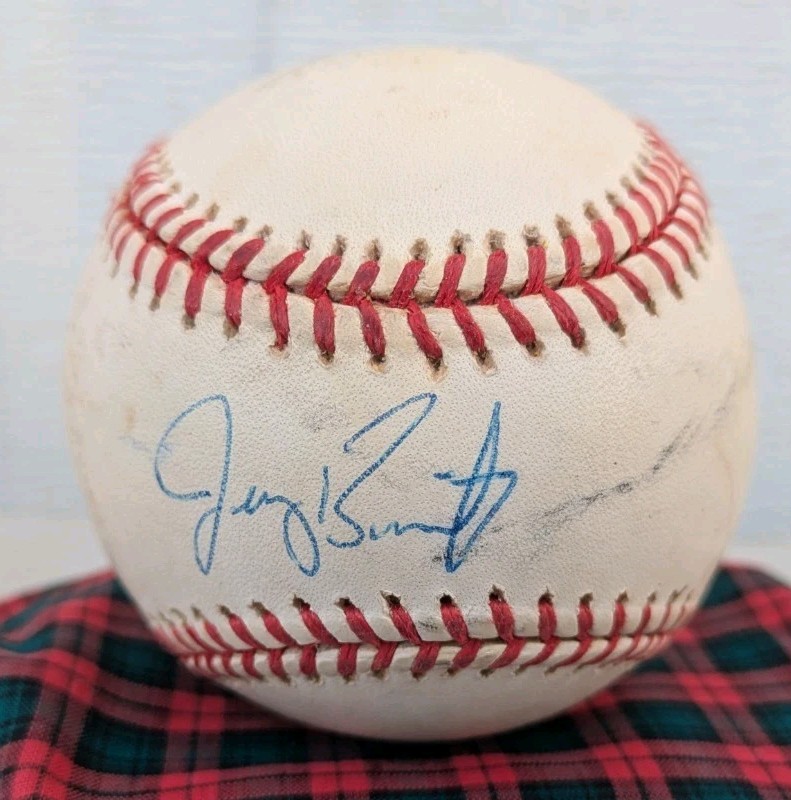 Jeremy Burnitz Autographed Baseball Jsa