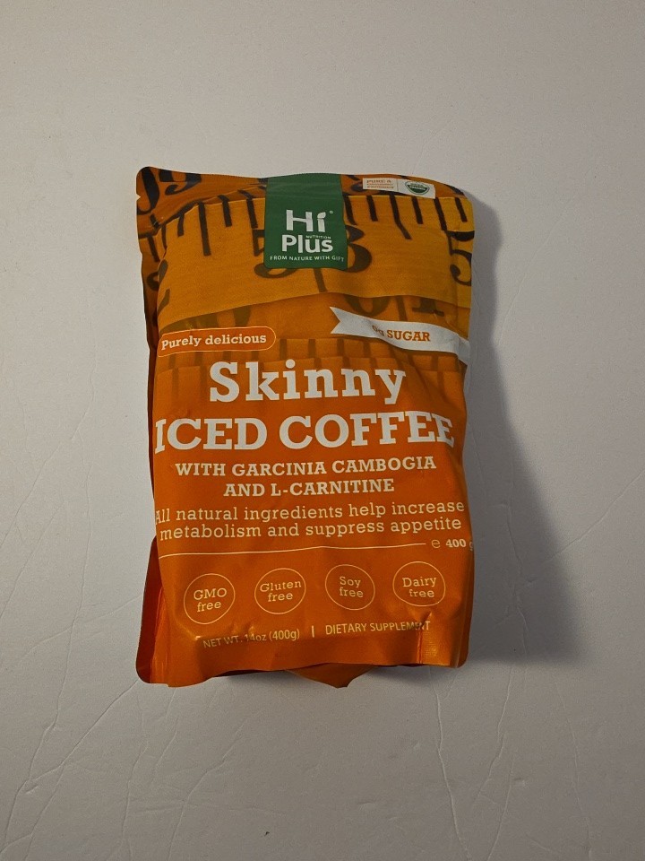 HiPlus Skinny Iced Coffee 400 g