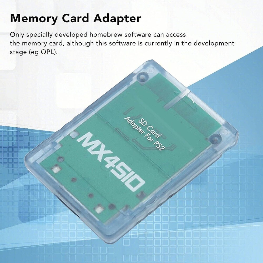 MX4SIO SIO2SD SD Card Adapter for PS2 Memory Card Expansion for SIO Replacement