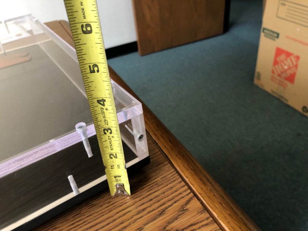 Heavy-duty Industrial Acrylic Display Case Dustproof