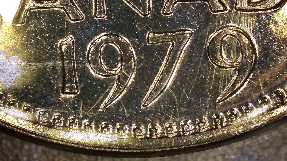 1979 Canada Proof Like Set - Double Date 5 Cents -