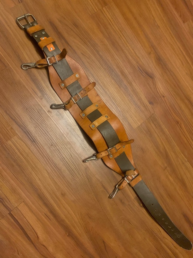 BASHLIN  Rest a Back Lineman back support attachment utility  belt 83N size M