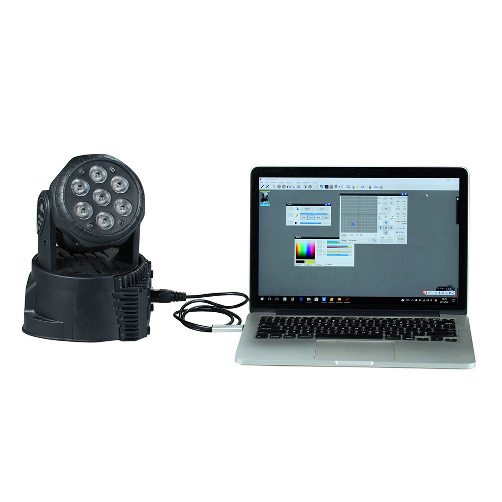 Lixada USB To DMX512 Interface Adapter DMX512 Stage Light PC Controller Cable